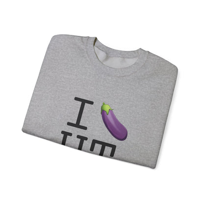 "I Eggplant Utah" Sweatshirt