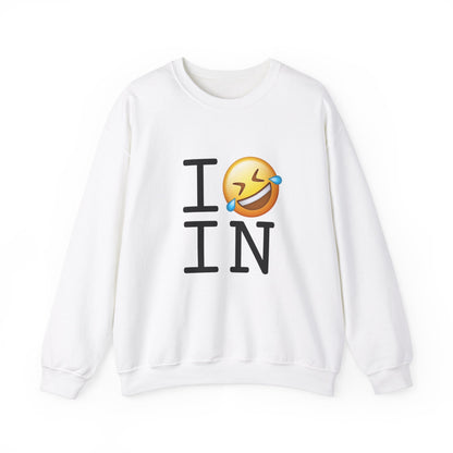 "I Laugh Hard (LMFAO) at Indiana" Sweatshirt