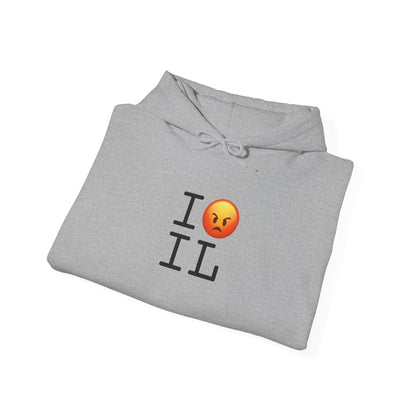 "I'm Angry about Illinois" Hoodie