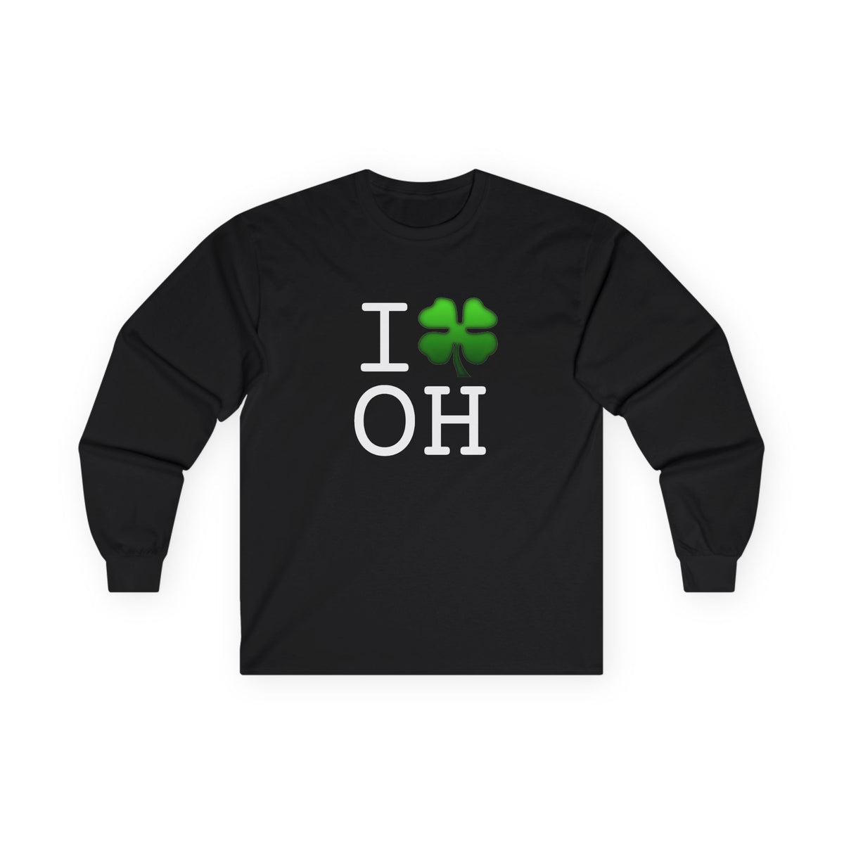 "I'm Lucky (Clover) in Ohio" Long Sleeve Shirt