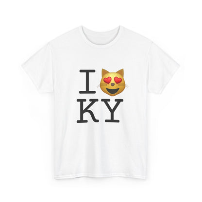 "I'm a Cat that Loves Kentucky" Tee