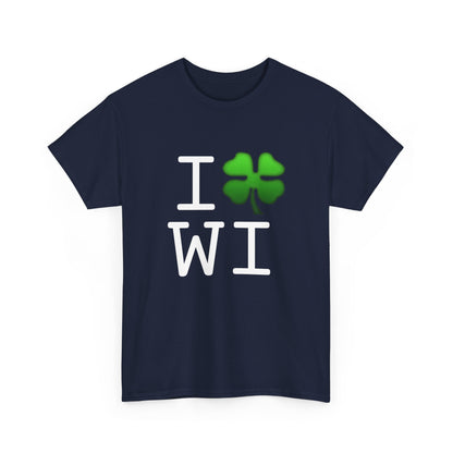 "I'm Lucky (Clover) in Wisconsin" Tee