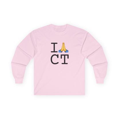 "I Pray for Connecticut" Long Sleeve Shirt