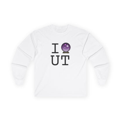 "I Predict the Future (Crystal Ball) of Utah" Long Sleeve Shirt