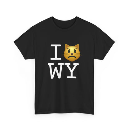 "I'm an Angry Cat about Wyoming" Tee