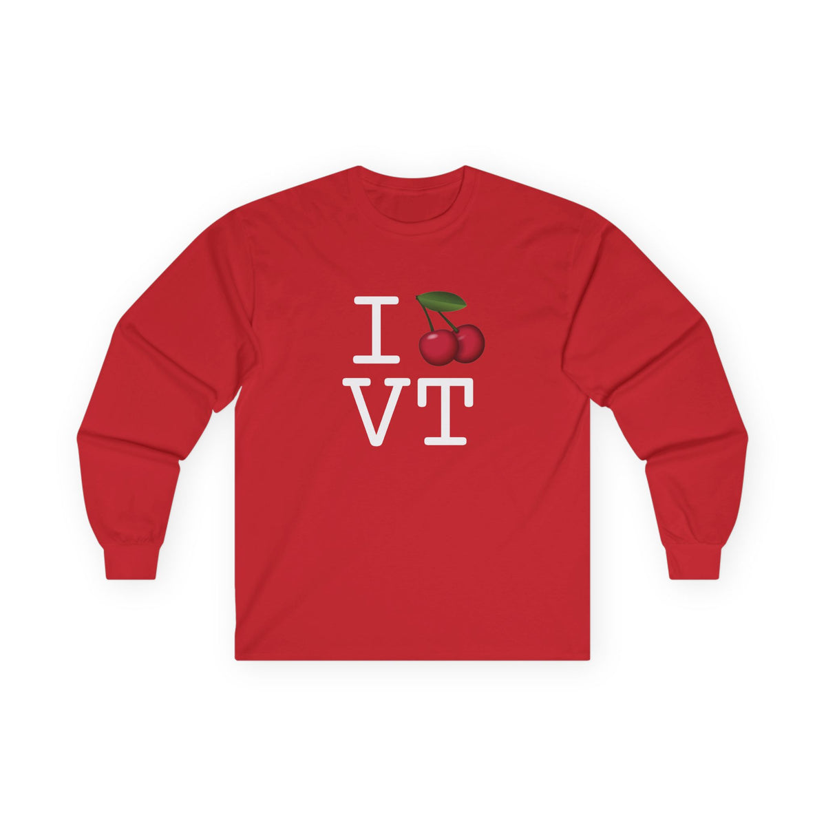 "I Cherry Vermont" Long Sleeve Shirt