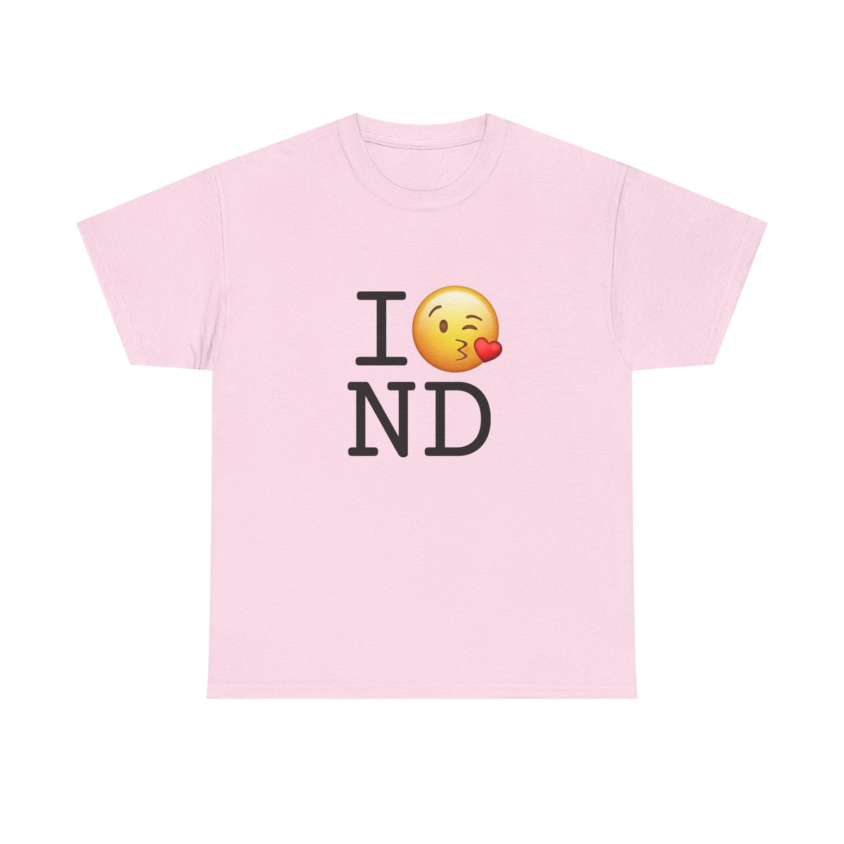 "I Blow a Kiss at North Dakota" Tee