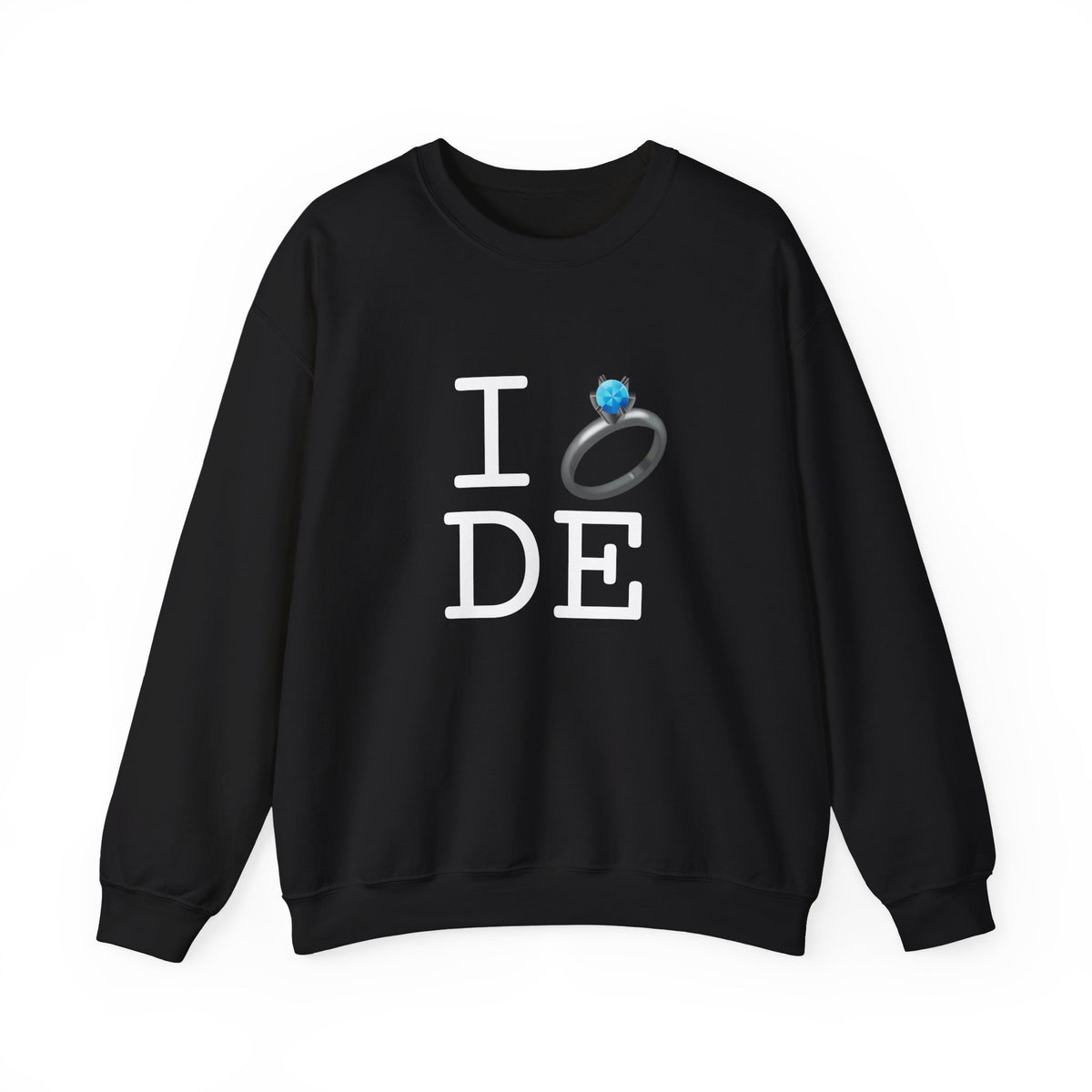 "I'm Married to (Diamond Ring) Delaware" Sweatshirt