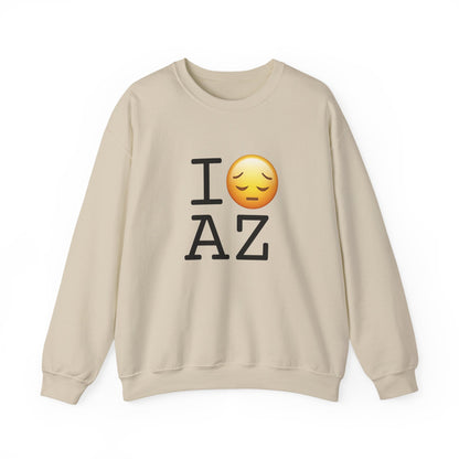 "I'm Depressed about Arizona" Sweatshirt