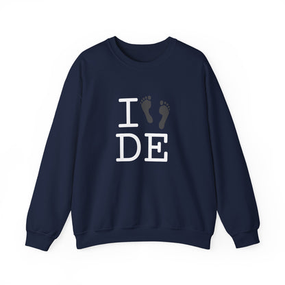 "I leave Footsteps in Delaware" Sweatshirt