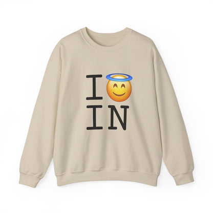 "I'm an Angel in Indiana" Sweatshirt