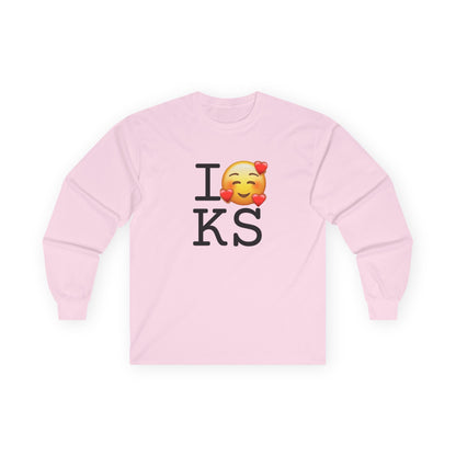 "I Adore Kansas" Long Sleeve Shirt