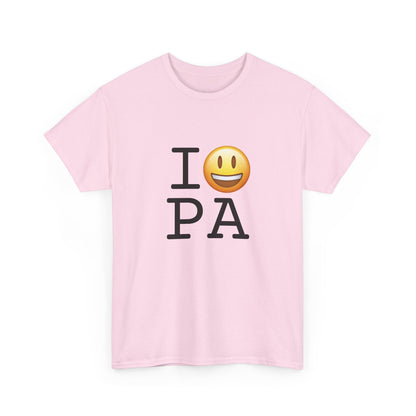 "I'm Happy about Pennsylvania" Tee