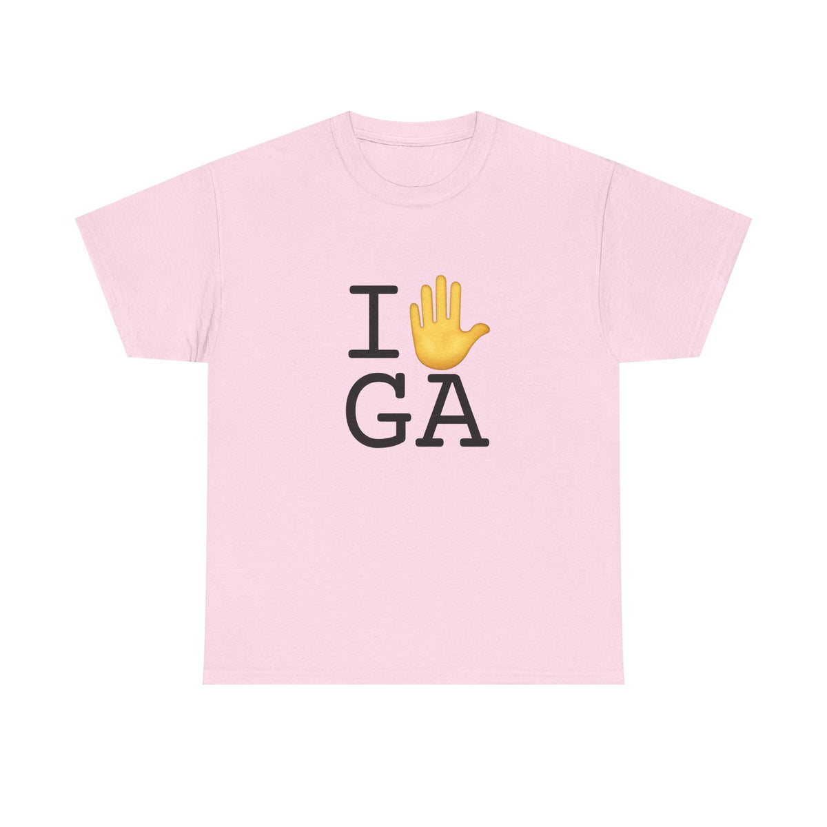 "I Stop (Raised Hand) Georgia" Tee