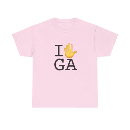 "I Stop (Raised Hand) Georgia" Tee