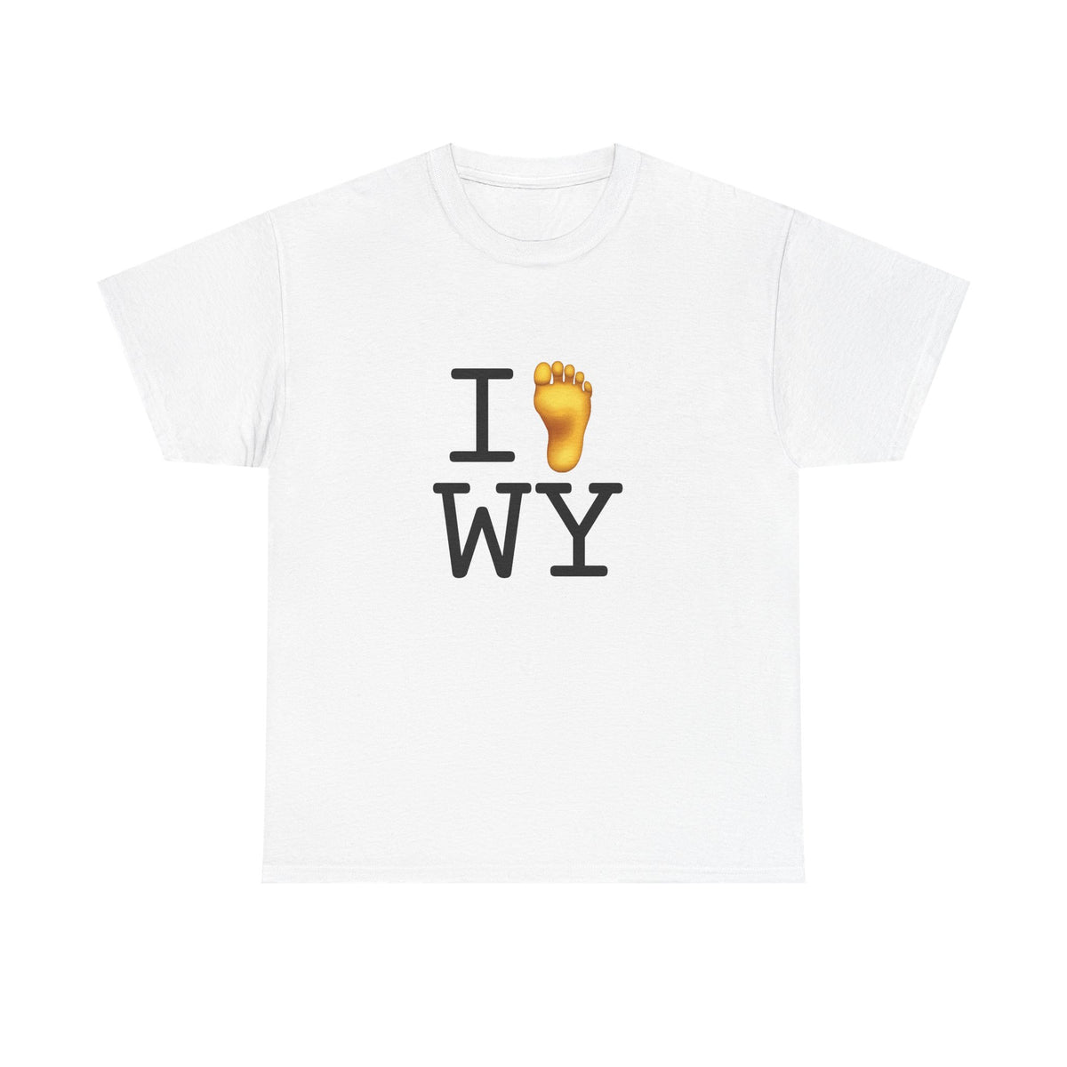 "I Foot Wyoming" Tee