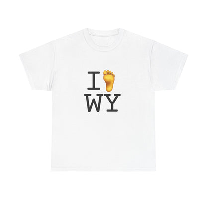 "I Foot Wyoming" Tee