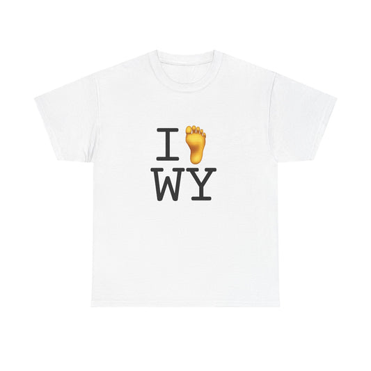 "I Foot Wyoming" Tee