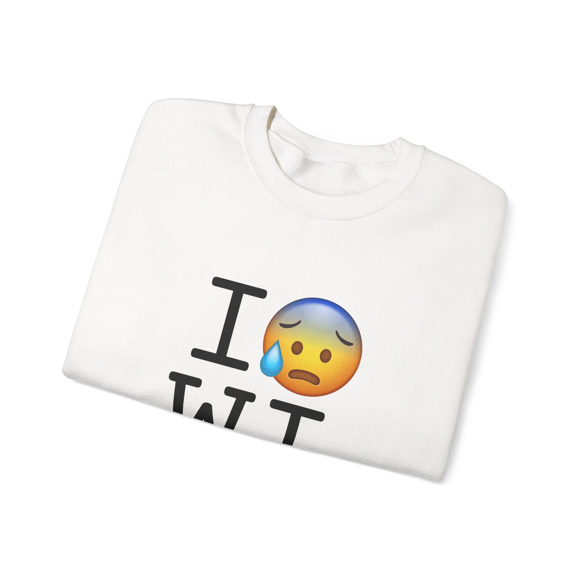 "I'm Anxiously Sweating in Wisconsin" Sweatshirt