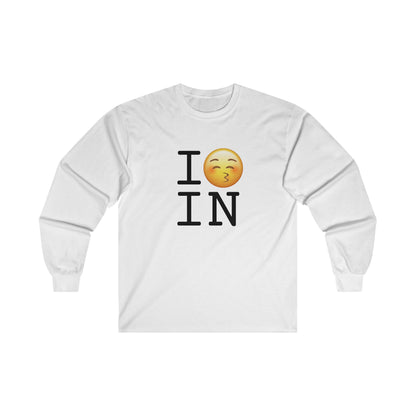 "I Kiss Indiana" Long Sleeve Shirt