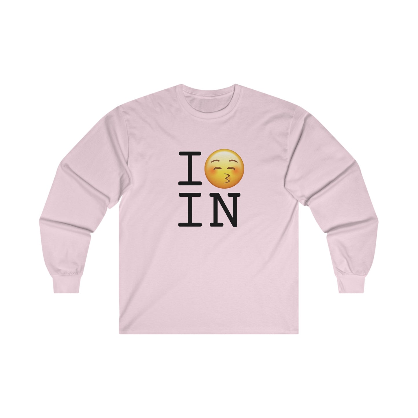 "I Kiss Indiana" Long Sleeve Shirt