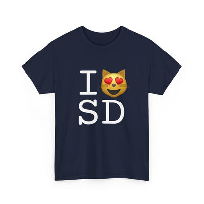 "I'm a Cat that Loves South Dakota" Tee