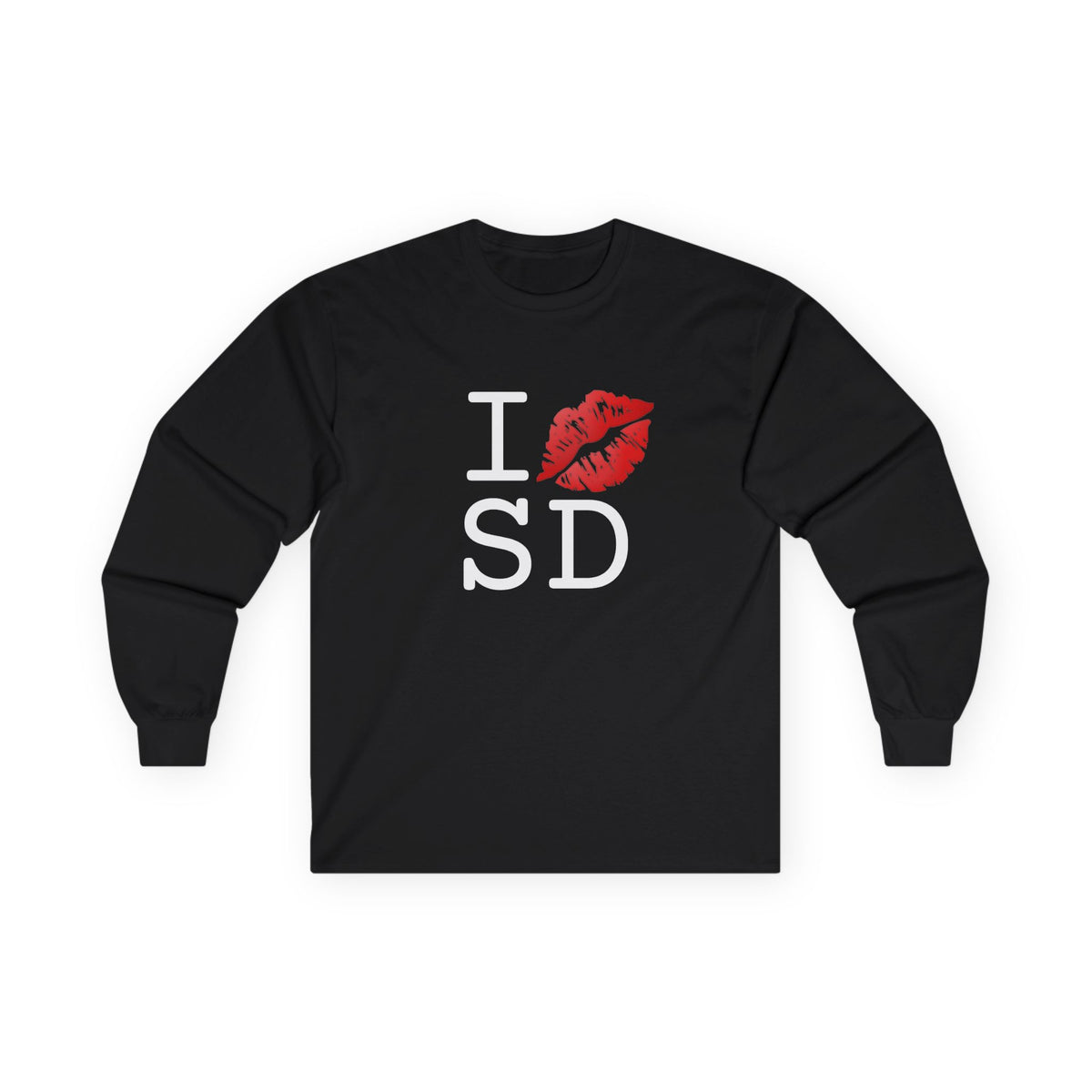 "I Kiss Mark South Dakota" Long Sleeve Shirt