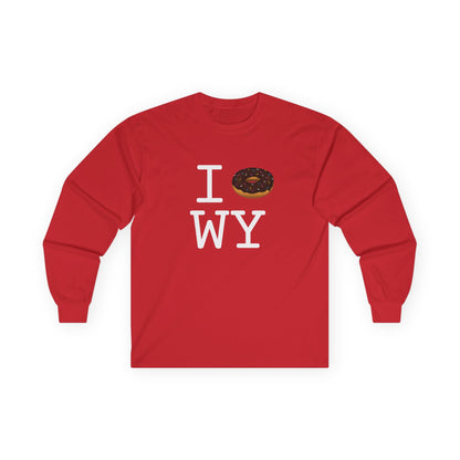 "I Donut Wyoming" Long Sleeve Shirt