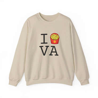 "I French Fries Virginia" Sweatshirt