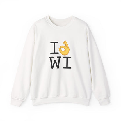 "I'm OK with Wisconsin" Sweatshirt