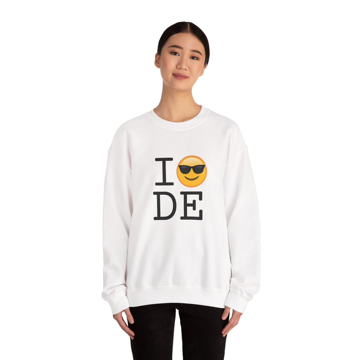 "I'm Cool with Delaware" Sweatshirt
