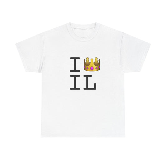 "I'm Royalty (Wear a Crown) in Illinois" Tee