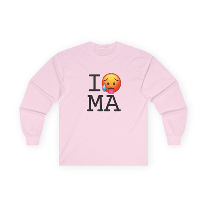 "I'm Hot in Massachusetts" Long Sleeve Shirt