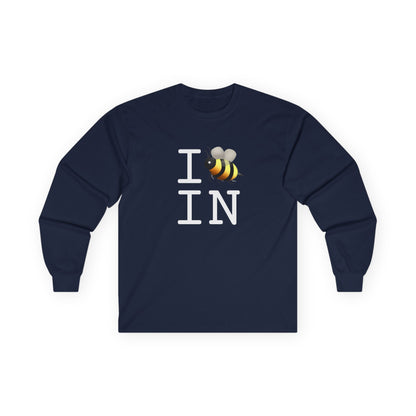 "I Bee in Indiana" Long Sleeve Shirt