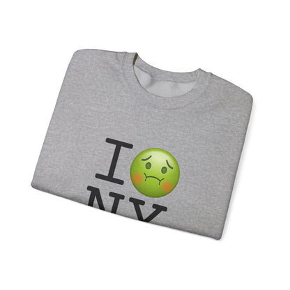 "I'm Nauseous about New York" Sweatshirt