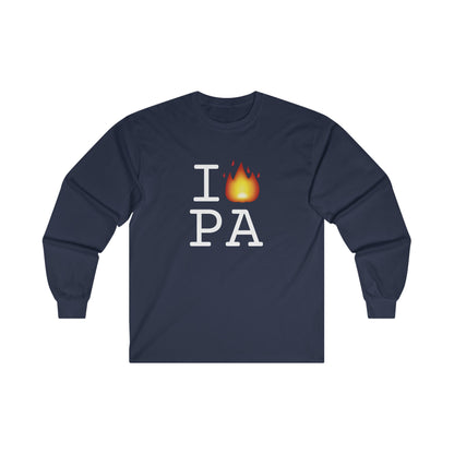 "I've got Fire for Pennsylvania" Long Sleeve Shirt