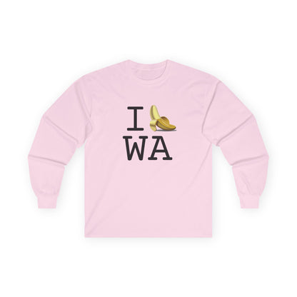 "I'm Bananas about Washington" Long Sleeve Shirt