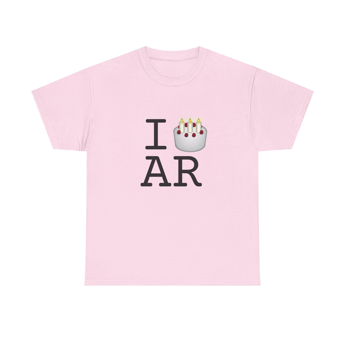 "I Birthday Cake Arkansas" Tee