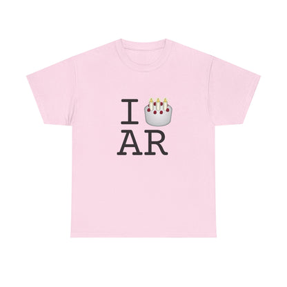 "I Birthday Cake Arkansas" Tee
