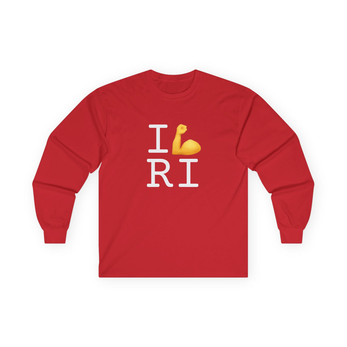 "I Flex in/on Rhode Island" Long Sleeve Shirt