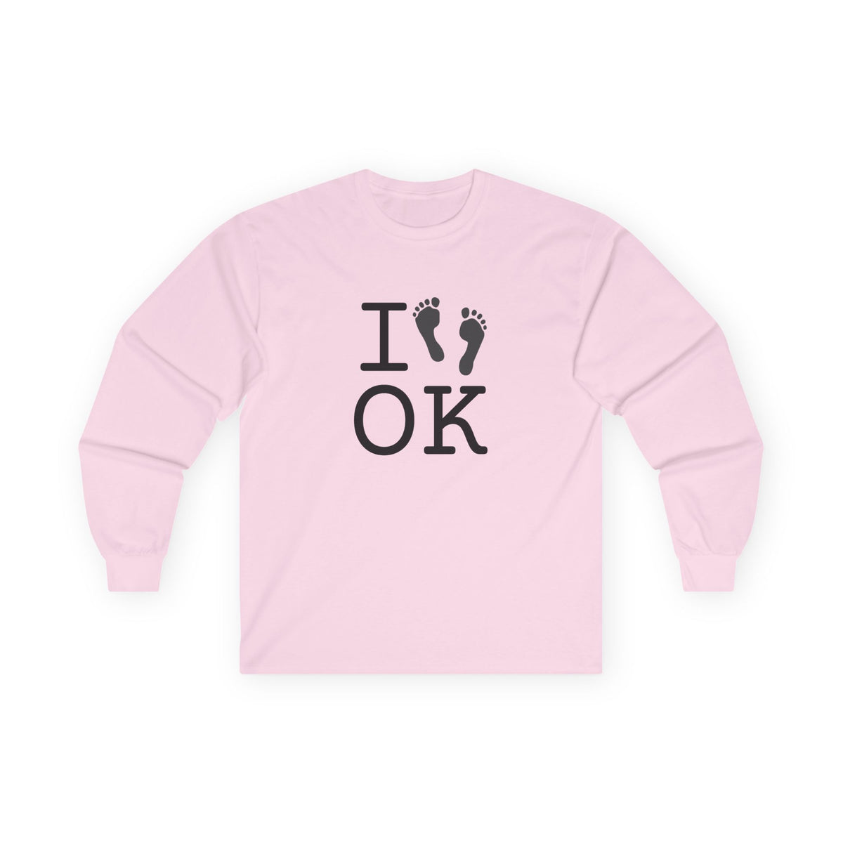 "I leave Footsteps in Oklahoma" Long Sleeve Shirt