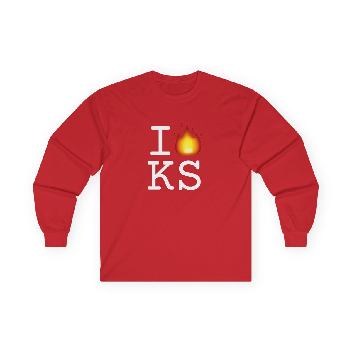 "I've got Fire for Kansas" Long Sleeve Shirt