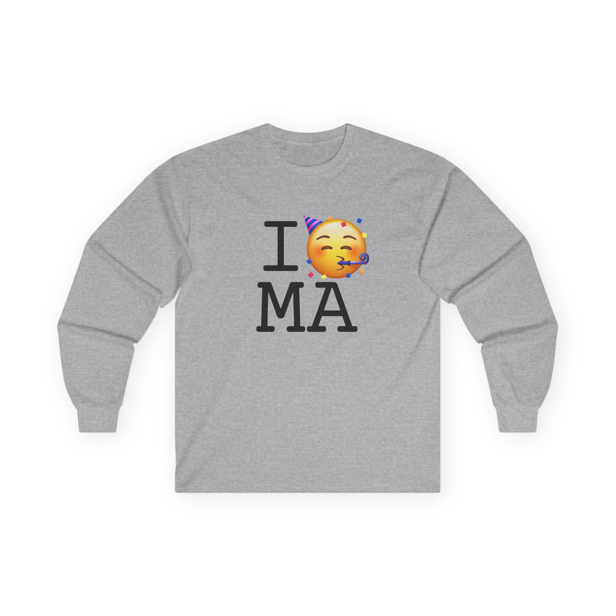 "I Celebrate Massachusetts" Long Sleeve Shirt
