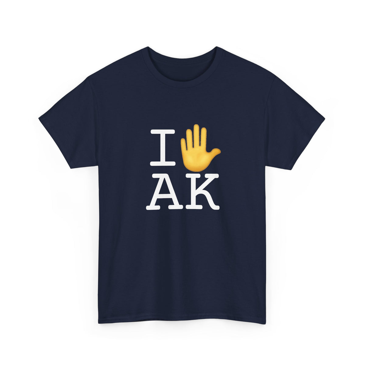 "I Stop (Raised Hand) Alaska" Tee