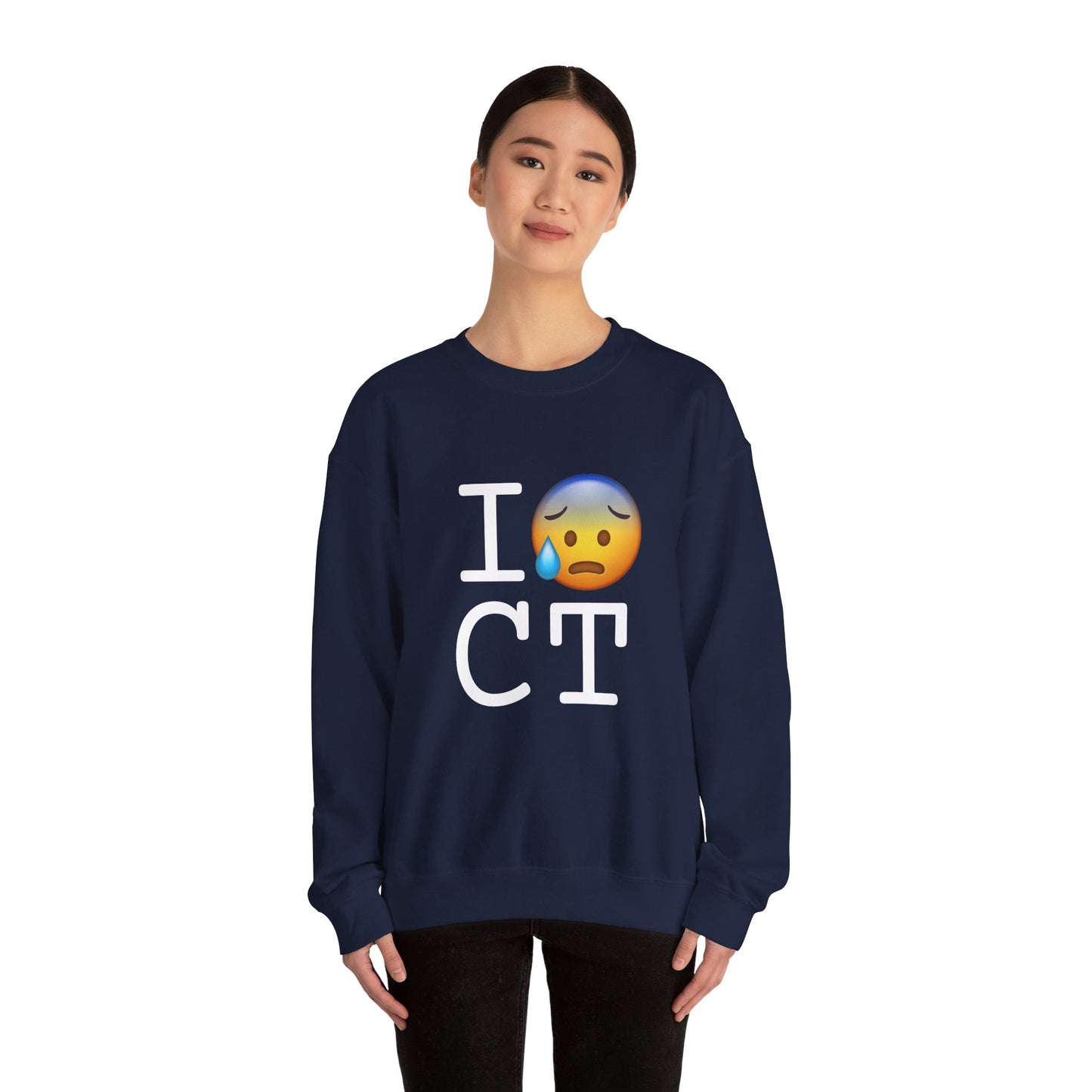 "I'm Anxiously Sweating in Connecticut" Sweatshirt