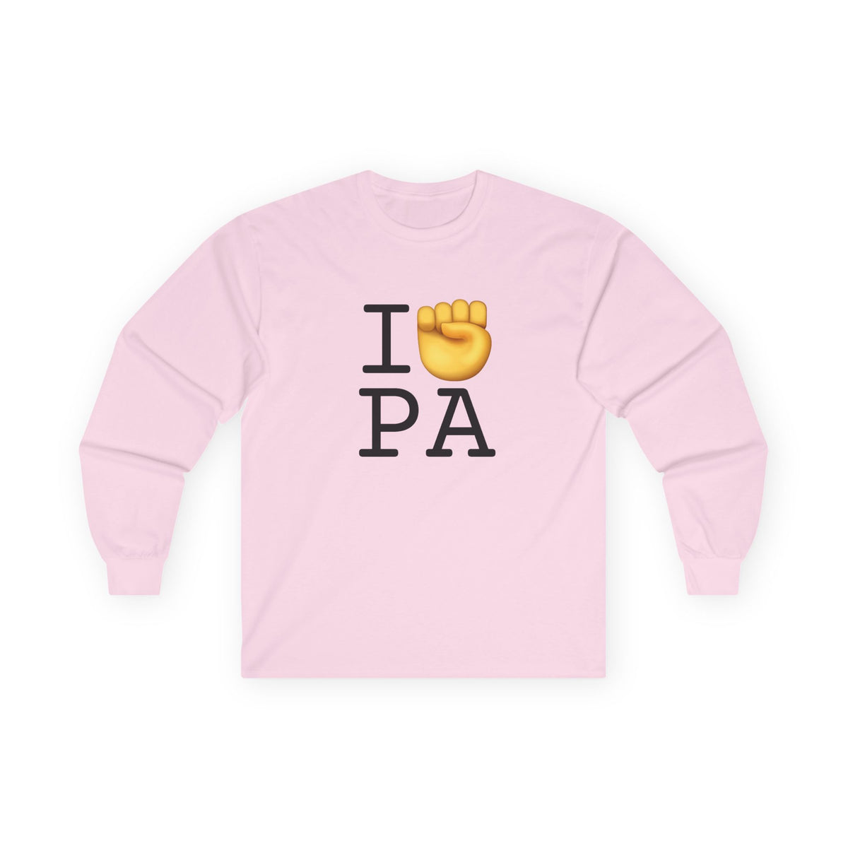 "I Raise my Fist with Pennsylvania" Long Sleeve Shirt