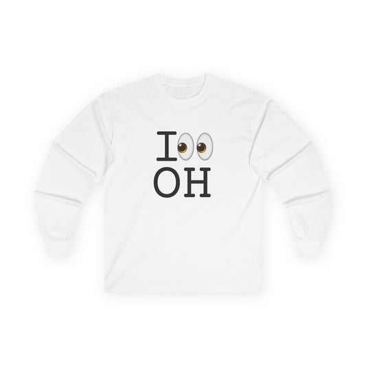 "I Look at Ohio" Long Sleeve Shirt