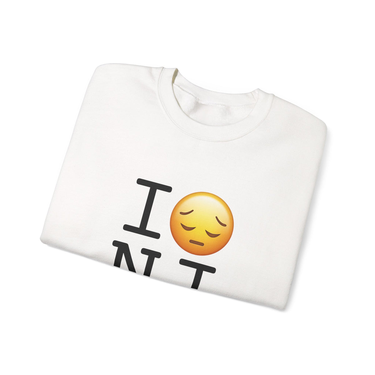 "I'm Depressed about New Jersey" Sweatshirt