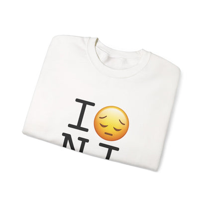 "I'm Depressed about New Jersey" Sweatshirt