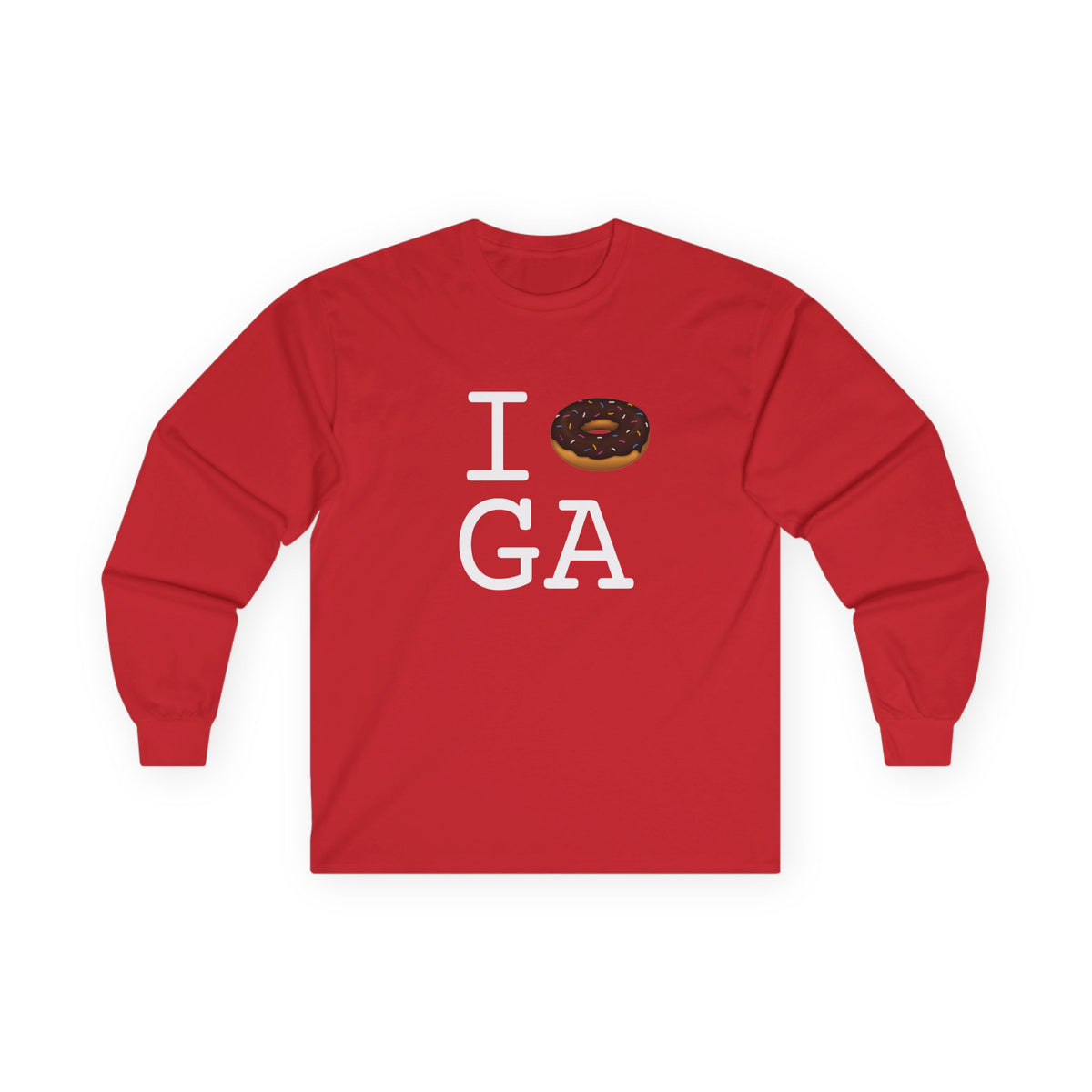 "I Donut Georgia" Long Sleeve Shirt